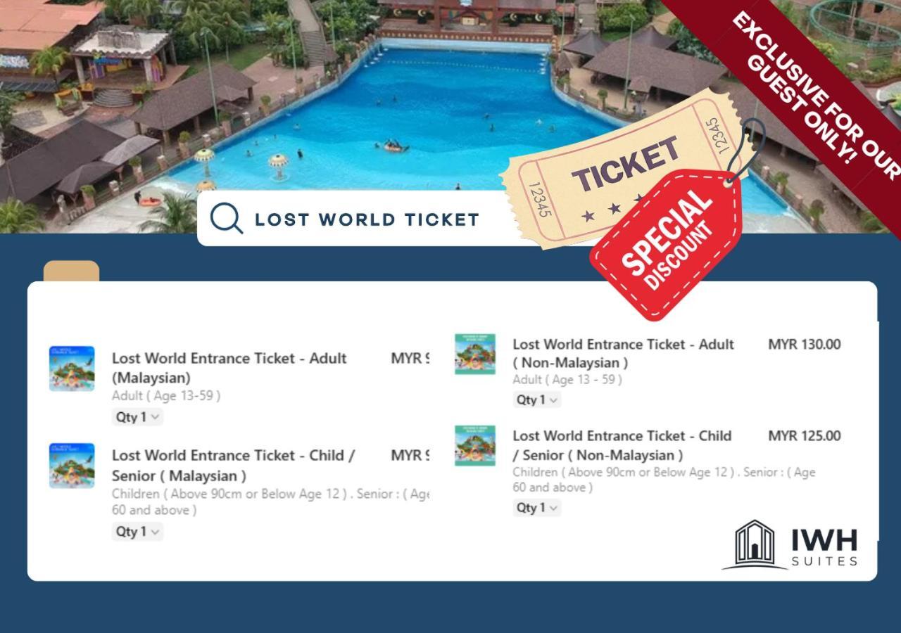 Ipoh Sunway Onsen Suites And Tambun Guesthouse , 3-14Pax 2Parking By Iwh Exterior foto